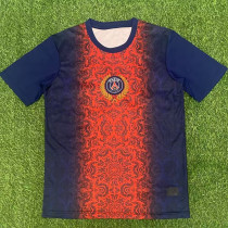 25/26 PSG Royal Blue & Orange  Fans Training Shirts