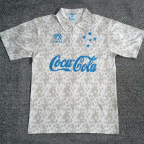 1992/1993 Cruzeiro  Away Retro Soccer Jersey