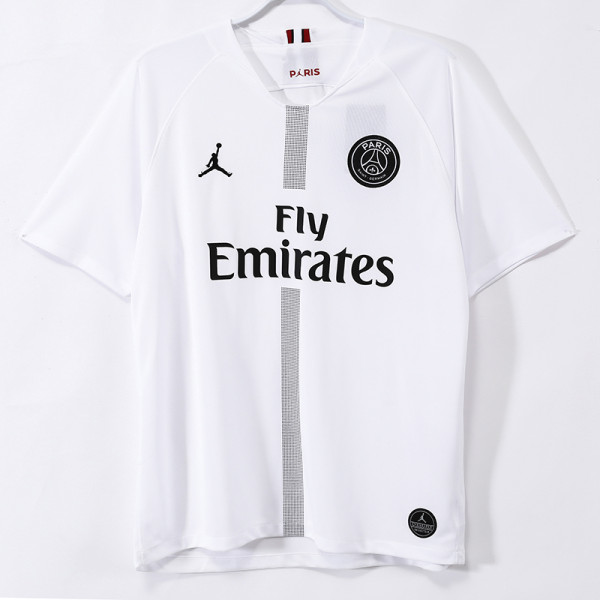 2018/2019 PSG  Jordan White Retro Soccer Jersey