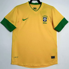 2012/2013  Brazil Home Retro Soccer Jersey
