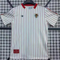 25/26 Benfica Retro Edition White  Fans Soccer Jersey