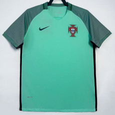 2016 Portugal Away Retro Soccer Jersey