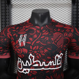 25/26 Palestine  Special Edition Red Player Version Soccer Jersey