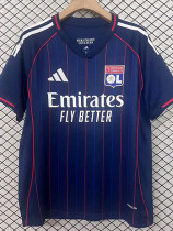 25/26  Lyon Away  Fans Soccer Jersey