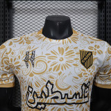 25/26 Palestine  Special Edition Yellow Player Version Soccer Jersey
