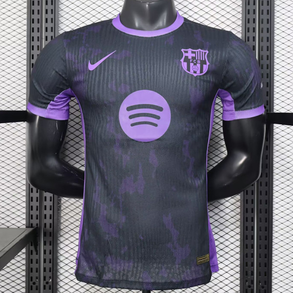 25/26 BAR  Special Edition Black & Purple Player Version Soccer Jersey