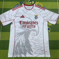 25/26 Benfica Special Edition White  Fans Soccer Jersey
