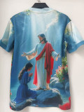 2025 Brazil Kneeling down to worship the gods  Blue Fans Soccer Jersey