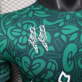 25/26 Palestine  Special Edition Green Player Version Soccer Jersey