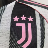 25/26 JUV Home  Player Version Soccer Jersey（带胸前广告 ）