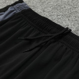 25/26 RMA White  Half Pull  Kids tracksuit  (童装白配黑裤、半拉链)