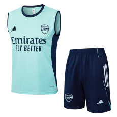 25/26  ARS Lake Blue Tank top and shorts suit#D2570