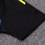 25/26 Man Utd Black Training Shorts Suit#D2569