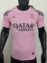 25/26 PSG  Special Edition Pink  Player Version  Soccer Jersey
