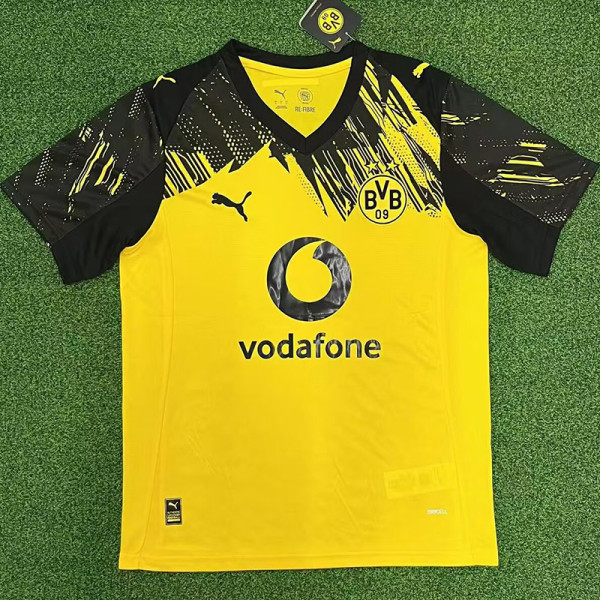 25/26 Dortmund Home  Fans Soccer Jersey（广告）