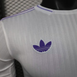 25/26 RMA Retro Casual Edition Player Version Soccer Jersey