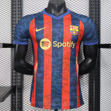 25/26 BAR  Special Edition Blue & Red  Player Version Soccer Jersey