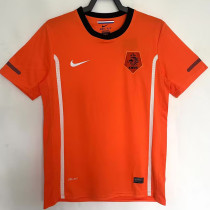 2010 Netherlands Home Retro Soccer Jersey