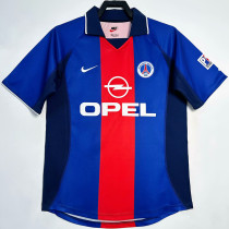 2000/2001 PSG  Home  Retro  Soccer Jersey