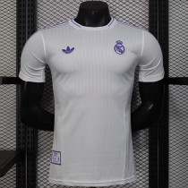 25/26 RMA Retro Casual Edition Player Version Soccer Jersey
