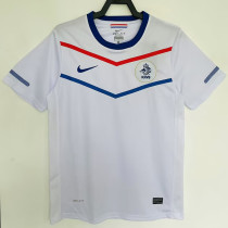 2010 Netherlands Away Retro Soccer Jersey