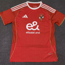 25/26  Al Ahly FC Home  Fans Soccer Jersey