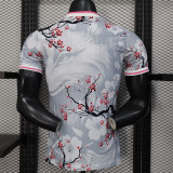 25/26 Japan White Fox Plum Blossom  Player Version  Soccer Jersey