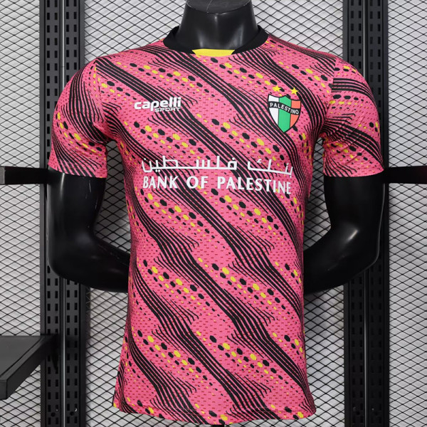 25/26 Palestine  Special Edition Pink Player Version Soccer Jersey