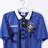 1991/1993 Brazil Away Retro Soccer Jersey