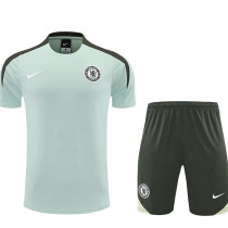 25/26 CHE Light Green Training Shorts Suit