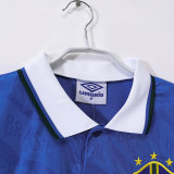 1991/1993 Brazil Away Retro Soccer Jersey