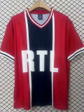 1975  PSG  Away Number#11  Retro  Soccer Jersey(背下带11号）