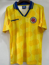 1994 Colombia Home Retro Soccer Jersey