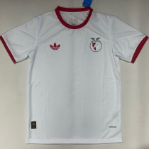 25/26 Benfica Anniversary Edition White  Fans Soccer Jersey