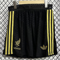 25/26  Mexico Gold Cup Black Edition  Player Version Shorts Pants