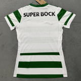 25/26 Sporting Lisbon Home  Women Soccer Jersey#女