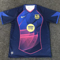 25 /26 BAR Special Edition Royal Blue Fans Soccer Jersey(黄胸花）