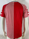 1986 Denmark Home Retro Soccer Jersey