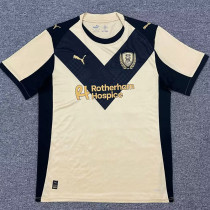 25/26 Rotherham United FC  Away Fans Soccer Jersey