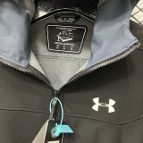 2025 RK905 ADM Black  Thickened Assault  Hooded Windbreaker (加厚冲锋衣）