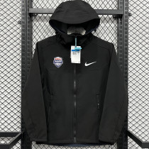 2025 RK904 NK Black Thickened Assault  Hooded Windbreaker (加厚冲锋衣）