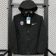 2025 RK904 NK Black Thickened Assault  Hooded Windbreaker (加厚冲锋衣）