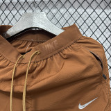 2025 AD3302 Brown Casual shorts