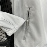 2025 RK904 NK Grey Thickened Assault  Hooded Windbreaker (加厚冲锋衣）