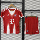 25/26  Bayern Home  Kids Soccer Jersey