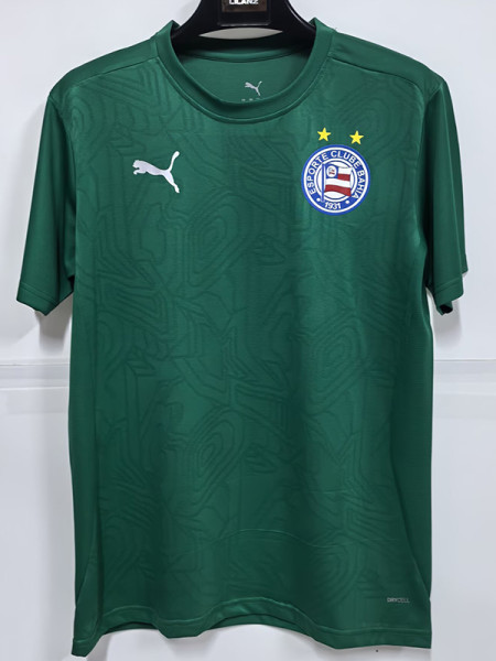 25/26 BaHia Goalkeeper Green Fans Soccer Jersey