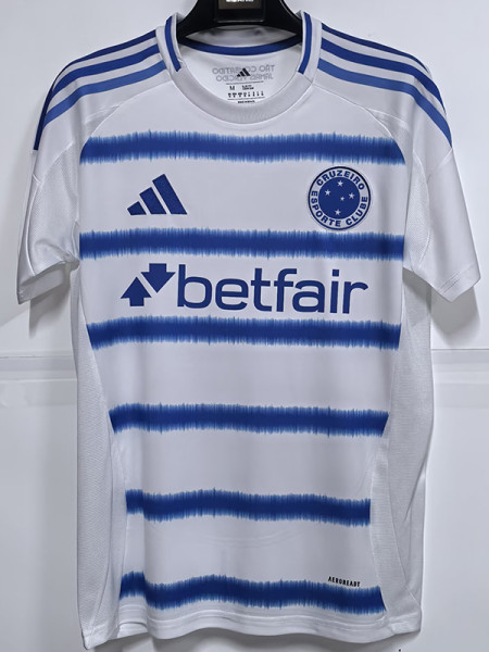 25/26  Cruzeiro Away Fans Soccer Jersey