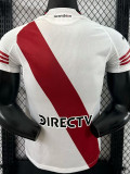 25/26 River Plate Home   Player Version Soccer Jersey广告版