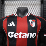 25/26 River Plate Away  Player Version Soccer Jersey（带胸前广告）