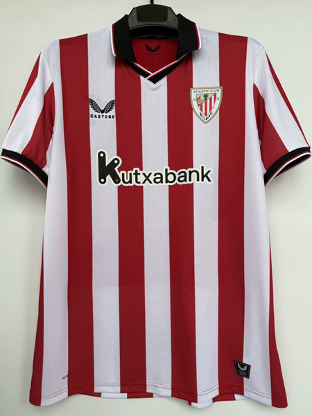 25/26  Bilbao Home 1:1 Fans Soccer Jersey